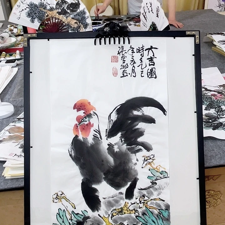 国画张圣敏先生纯手绘作品