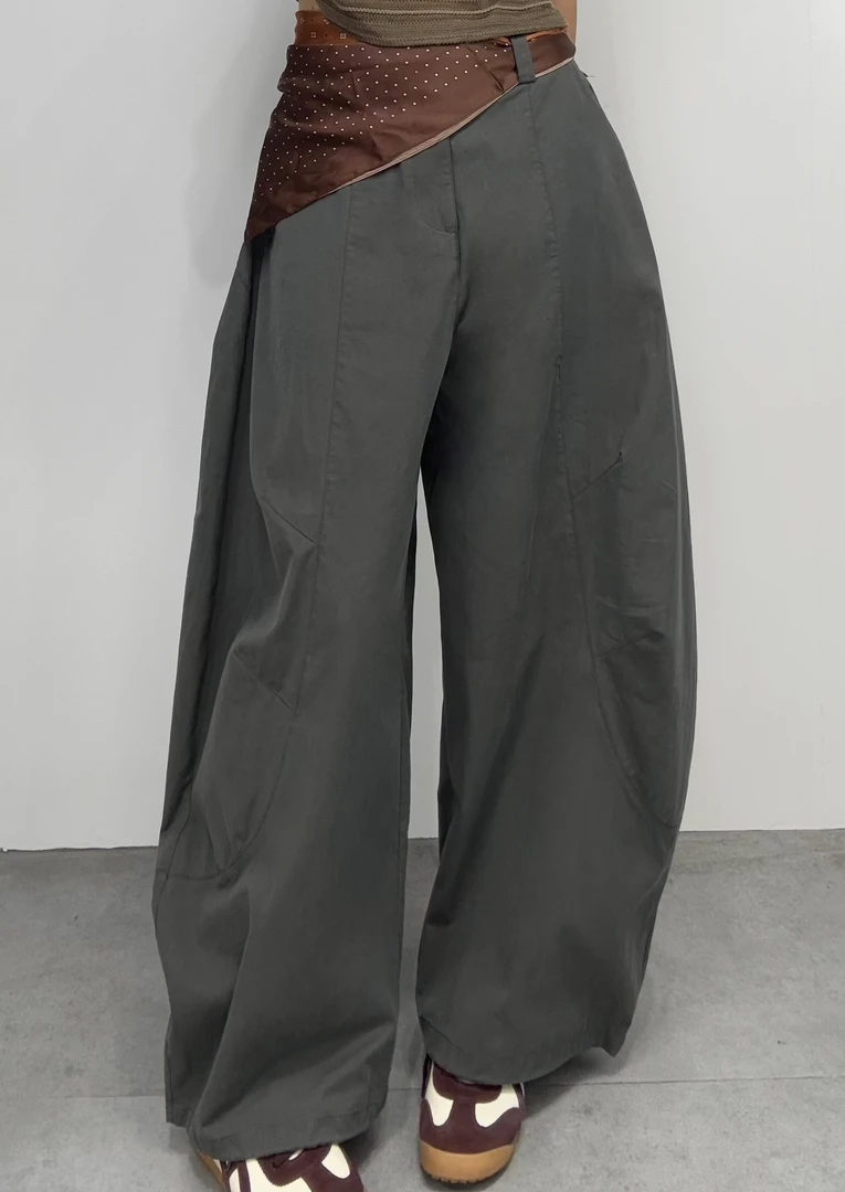 650#2025夏季新款韩版宽松显瘦直筒休闲裤女薄款阔腿裤速干长裤子