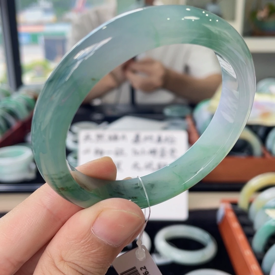 未镶嵌手镯翡翠57.7