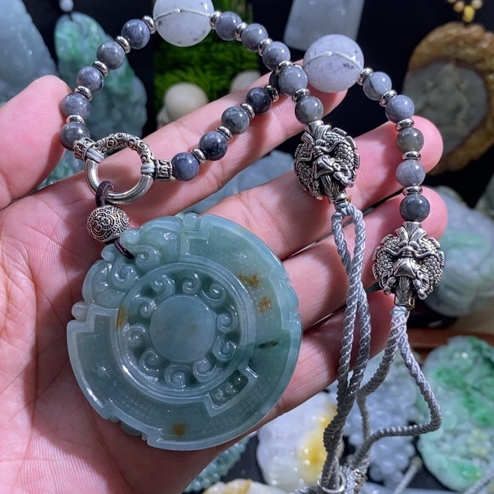 【闪购商品】颈饰钛钢翡翠111111111111111