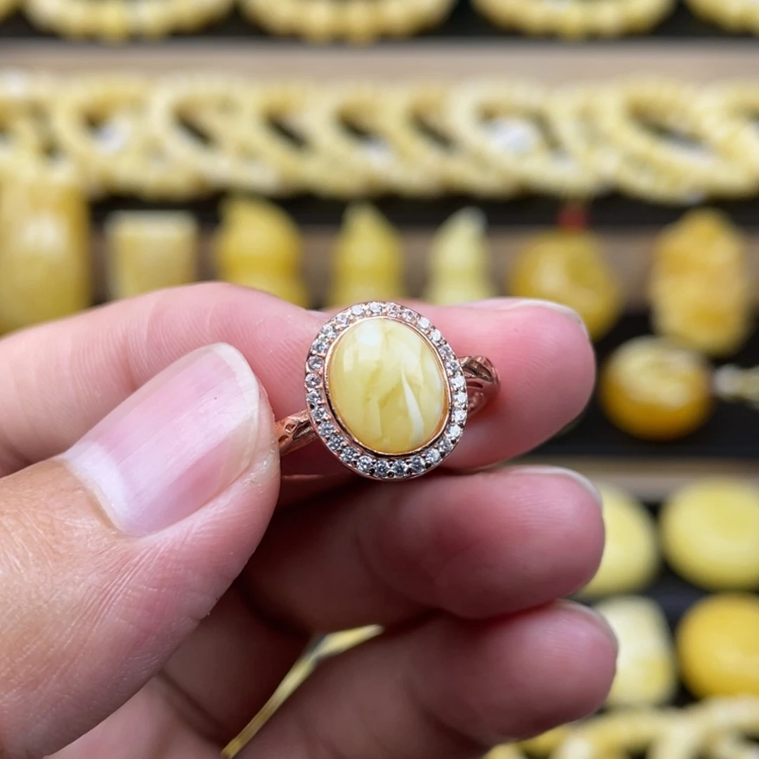 未镶嵌琥珀裸石琥珀蜜蜡