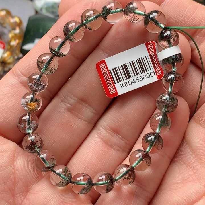 水晶手串未镶嵌天然