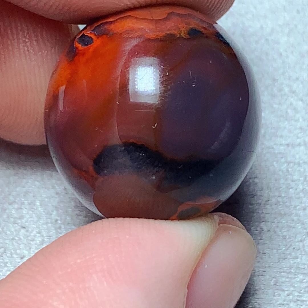 山***蓉玛瑙/玉髓未镶嵌战国红