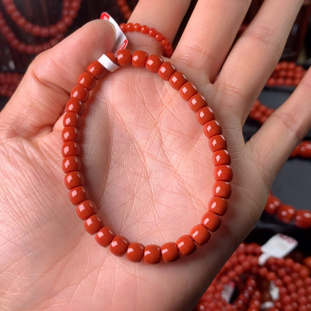 南红玛瑙手链未镶嵌飞****鱼6m手链糖