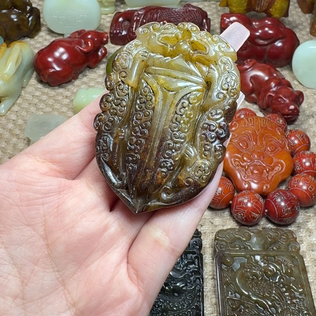 吊坠白玉菩提挂件