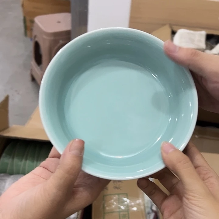 龙泉云间青瓷小米茶器