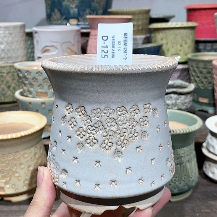 七里烧陶瓷02-16-125口径8