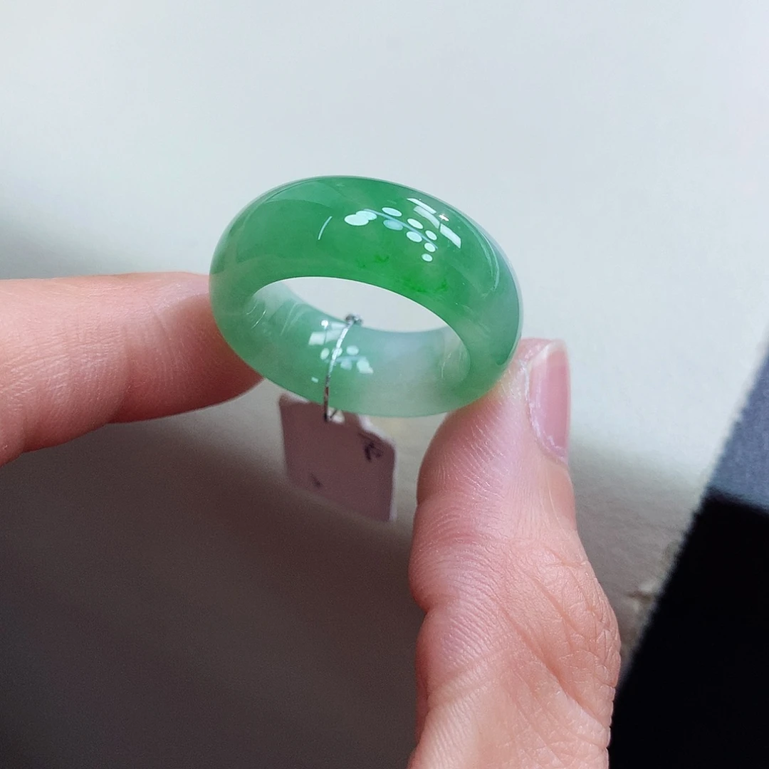 未镶嵌戒指翡翠16-17号