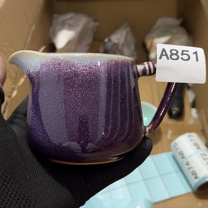 瓷片茶摆件工艺品摆件666