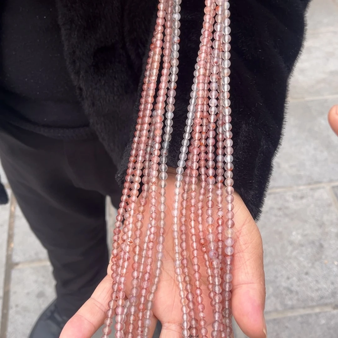 南红玛瑙颈饰未镶嵌保山南红冰飘花108多样性发货（拍一发一）