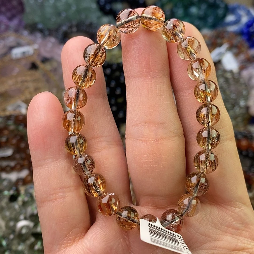 水晶手链未镶嵌羲*卡8