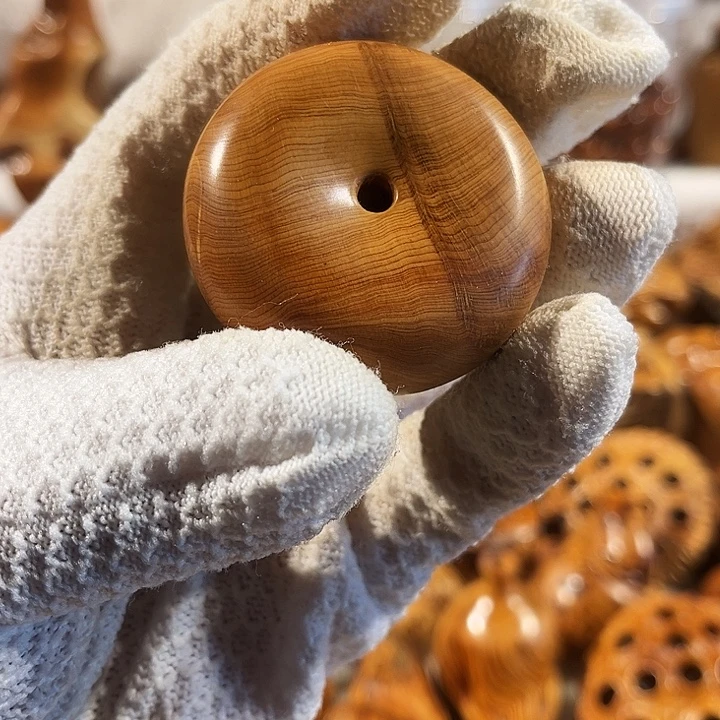 柏木太行崖柏骨料平安扣