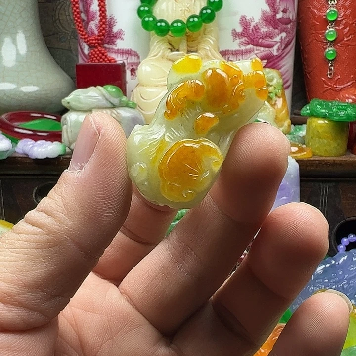 翡翠未镶嵌颈饰全场福利