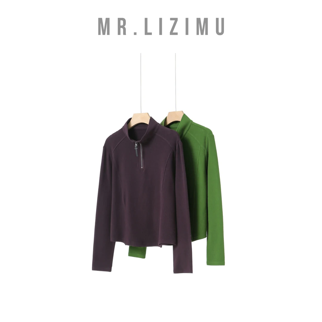 李子木先生精致百搭设计感立体切线显瘦洋气时髦卫衣2025秋冬新款