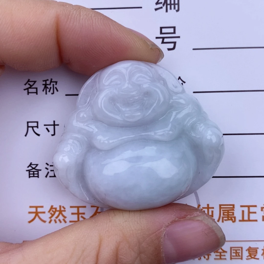 翡翠颈饰未镶嵌佛公