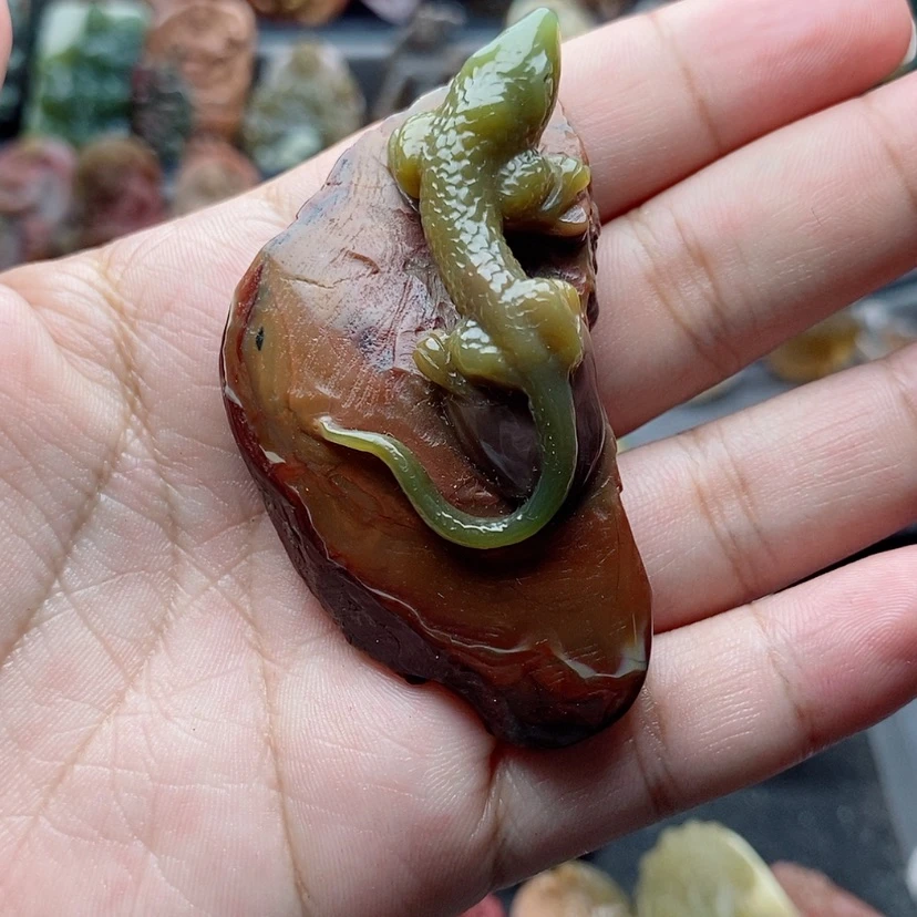 【闪购商品】摆件未镶嵌定制石英质玉