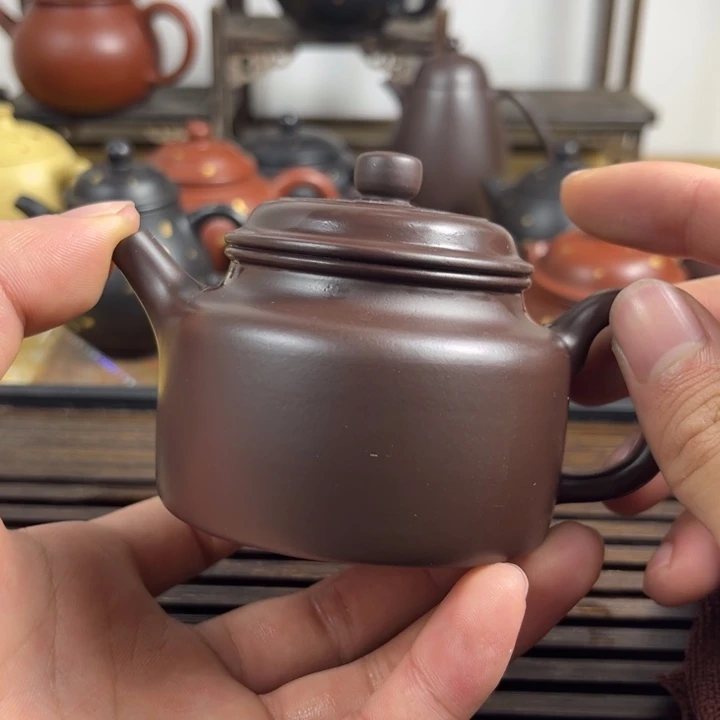 紫砂茶壶原矿紫砂半手工制作