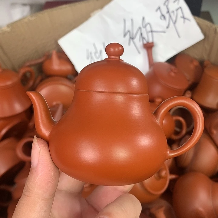 原矿朱泥茶具茶壶家用120