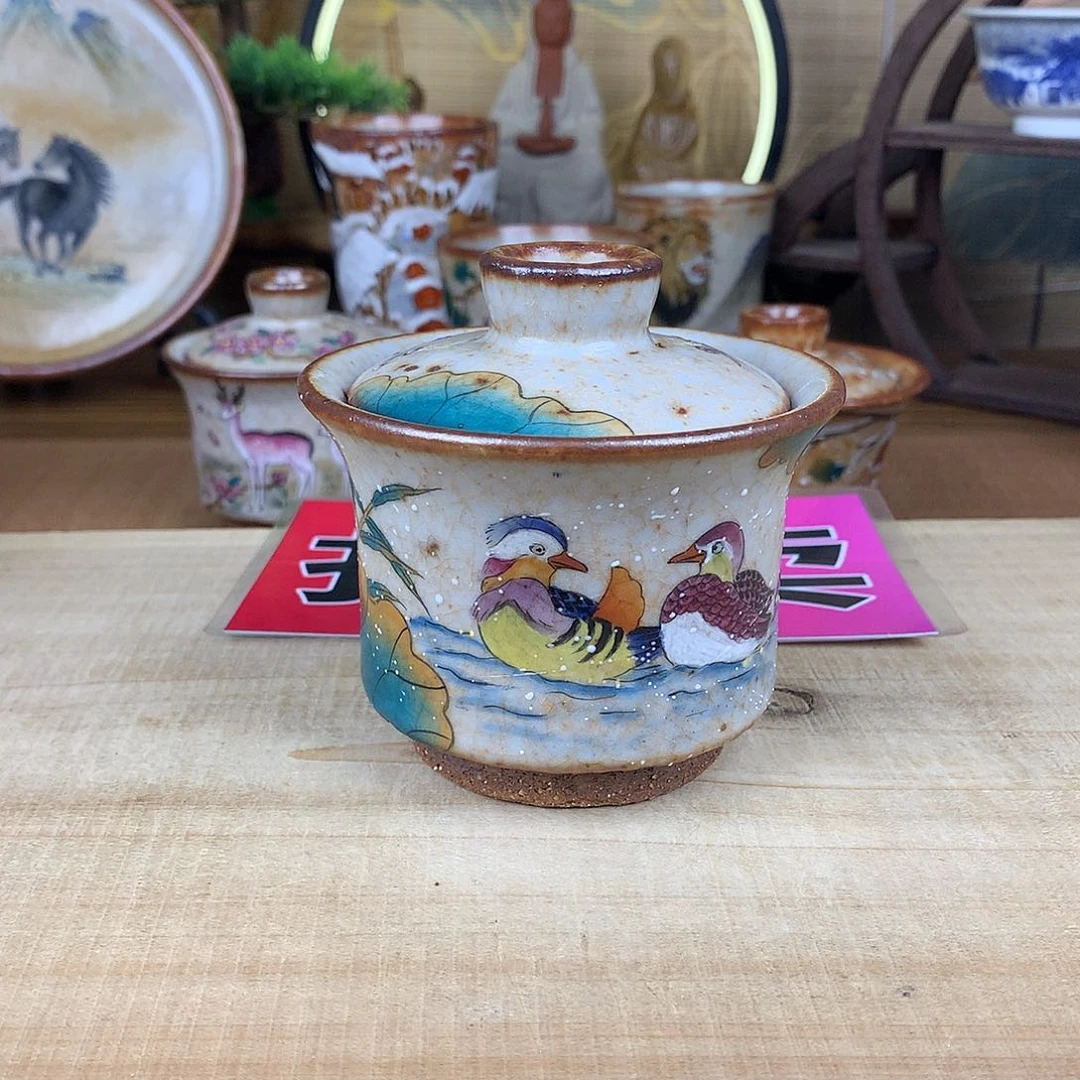 摆件星**雨景德镇陶瓷手作