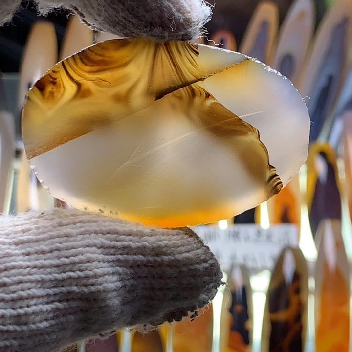 玛瑙/玉髓颈饰未镶嵌156