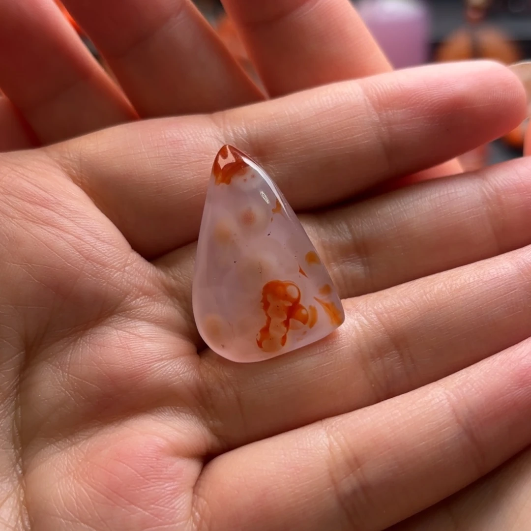 未镶嵌南红玛瑙珠宝半成品