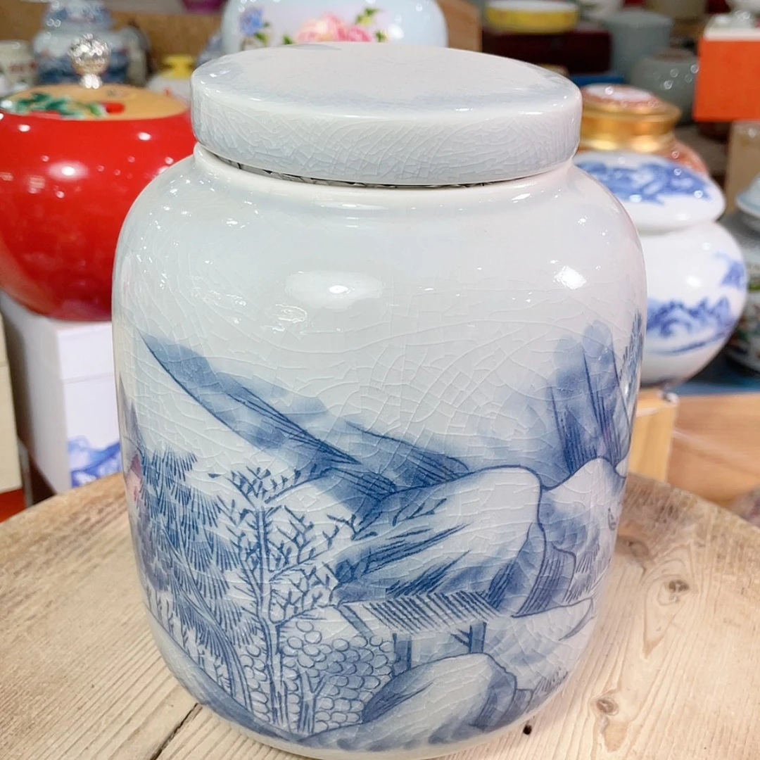 【闪购商品】罐陶瓷茶叶罐密封罐