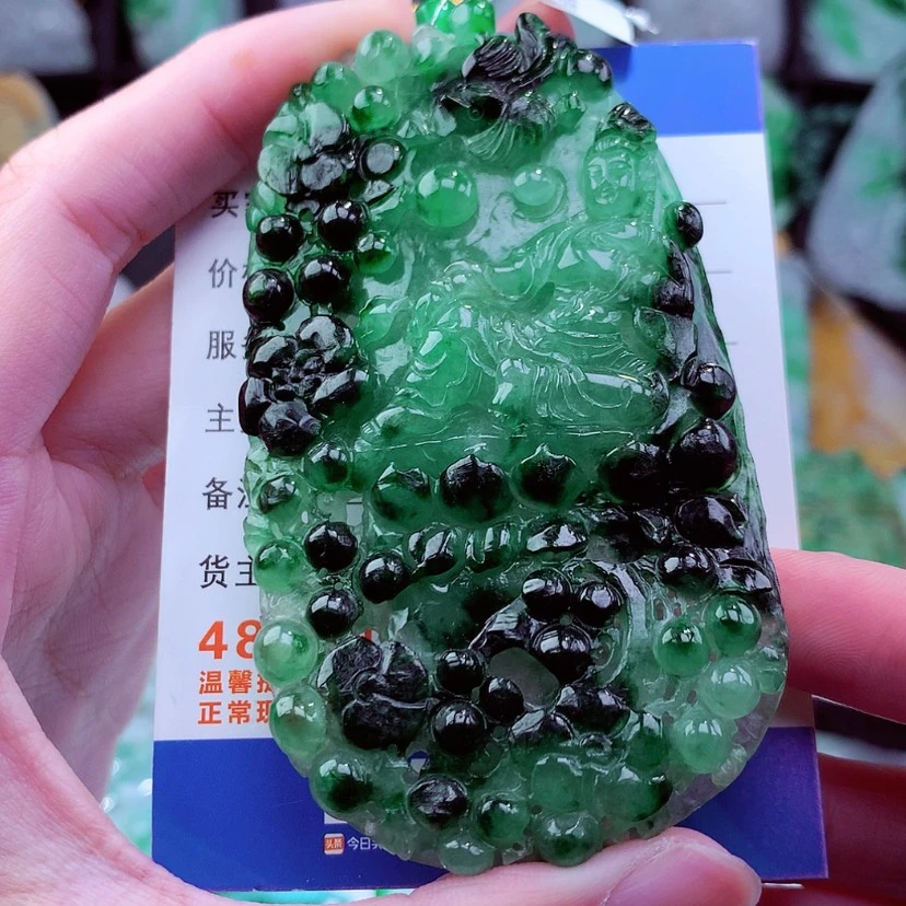 【闪购商品】翡翠颈饰未镶嵌天然