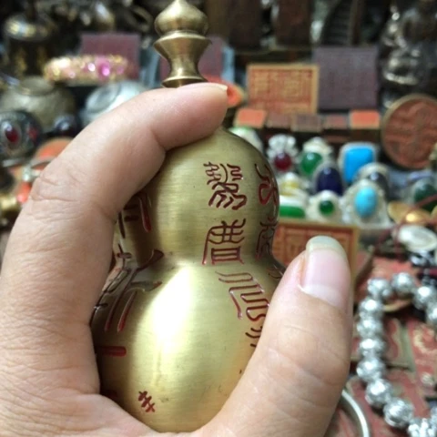 布***豪黄铜英聚工艺品摆件工艺品