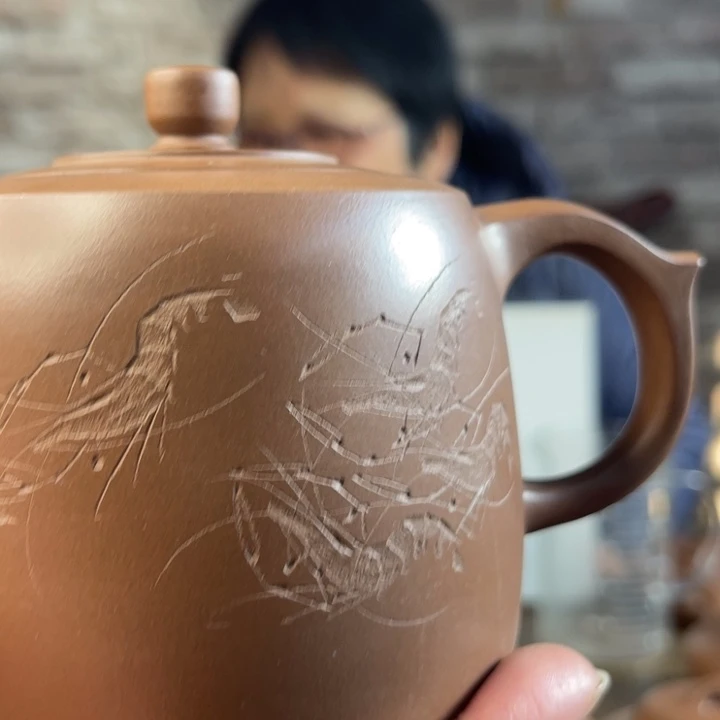 路***过紫砂茶壶紫砂艺术展是中华传统