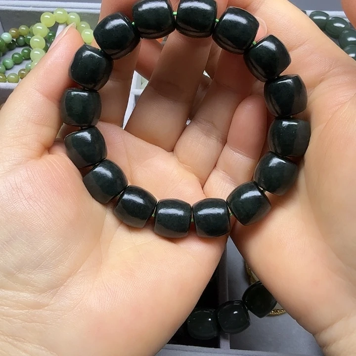 未镶嵌手链和田玉（青玉）