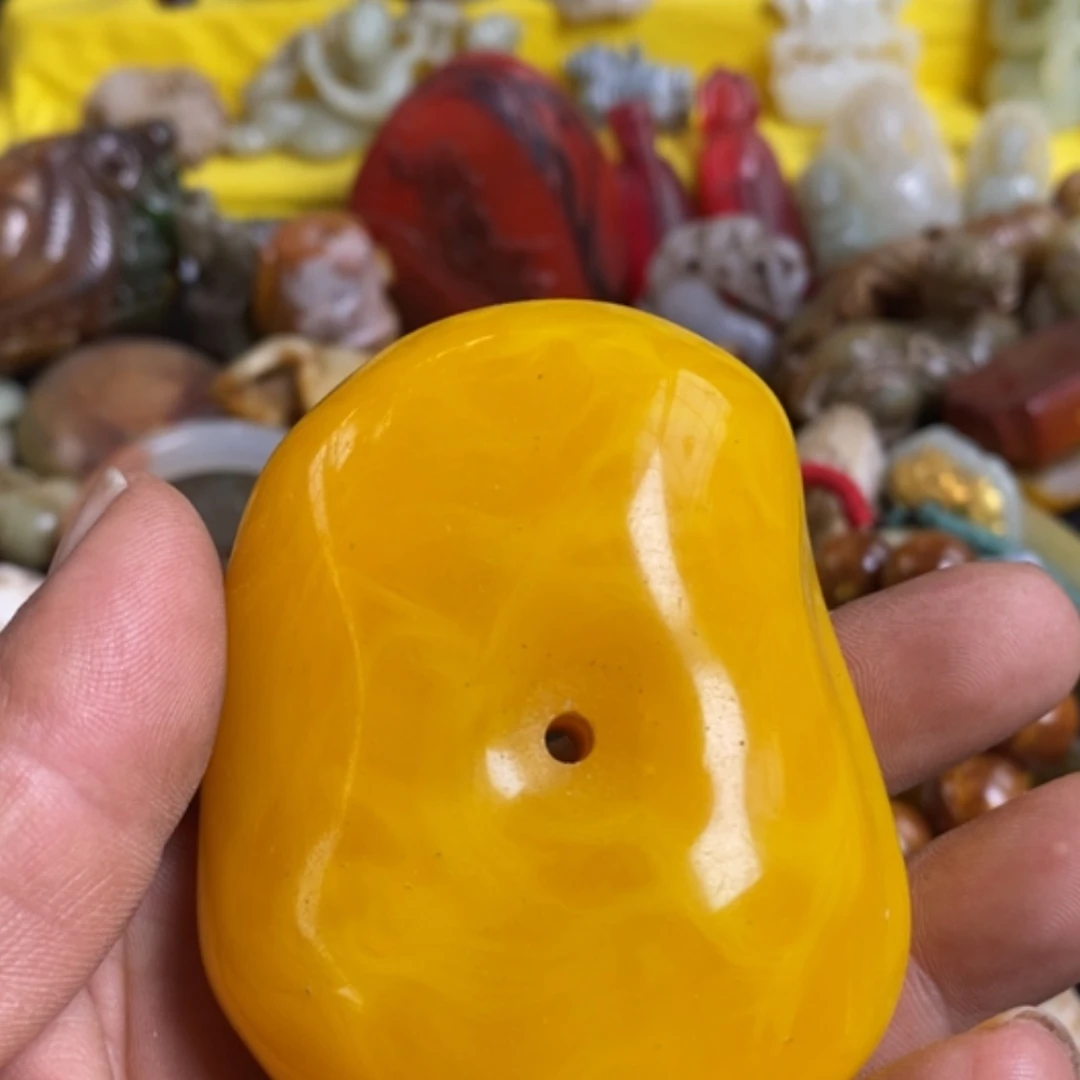【闪购商品】和田玉（糖玉）颈饰未镶嵌