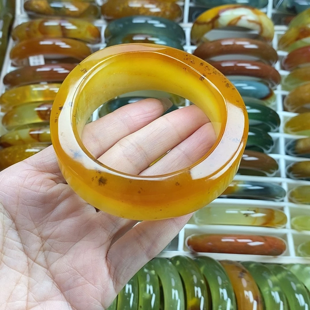 未镶嵌蛇纹石玉手镯61