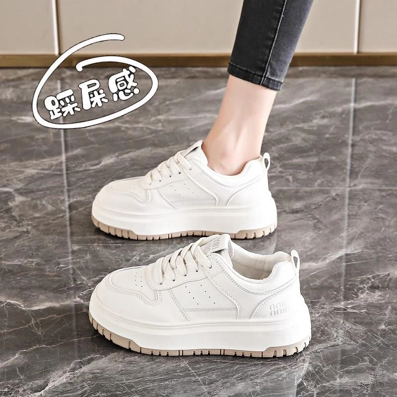 【JTG&SHOES 官方正品】板鞋鞋子女鞋踩感小白鞋女款2025百搭夏季厚