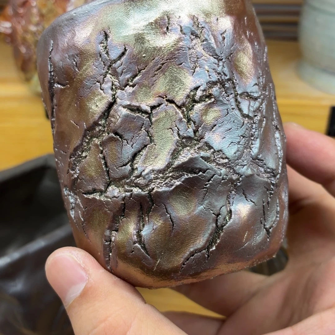 陶园柴烧精品高货338瑕