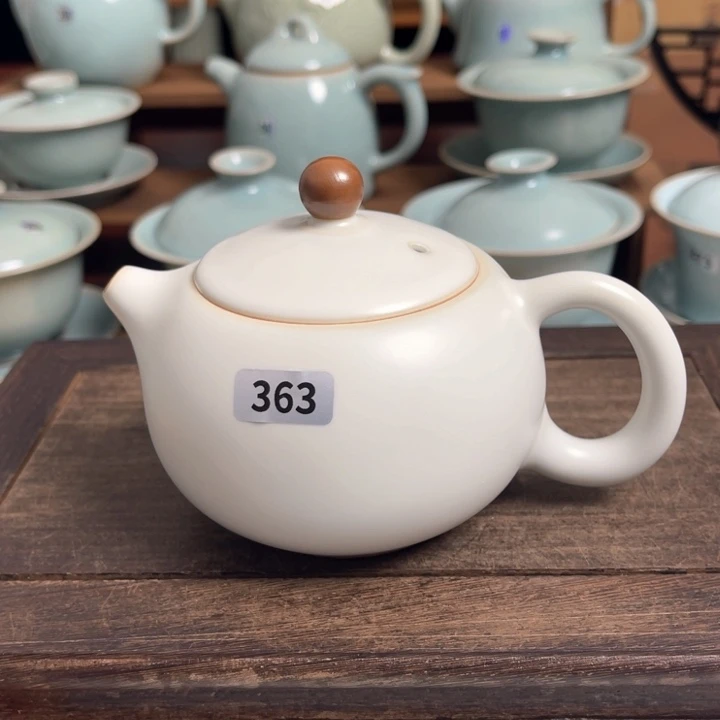 汝州原矿原釉壶363