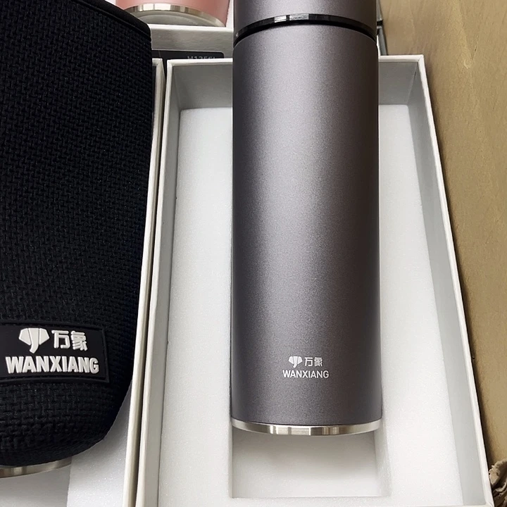 万象保温杯h125sl-430灰杯套