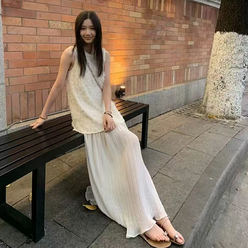 2025夏季新款高腰半身裙6637