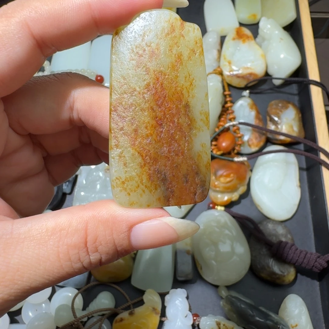 吊坠(不含链)未镶嵌和田玉