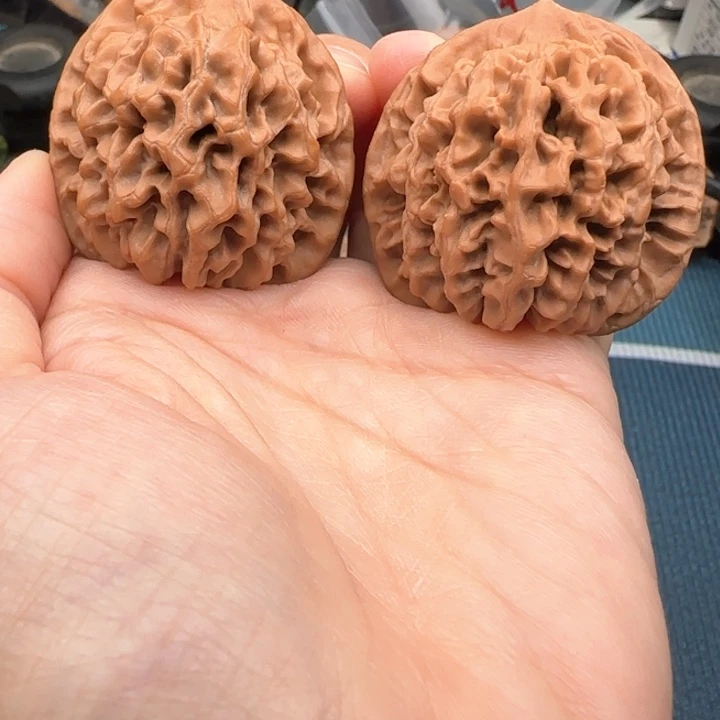 图***案吊坠文玩核桃秦闷40