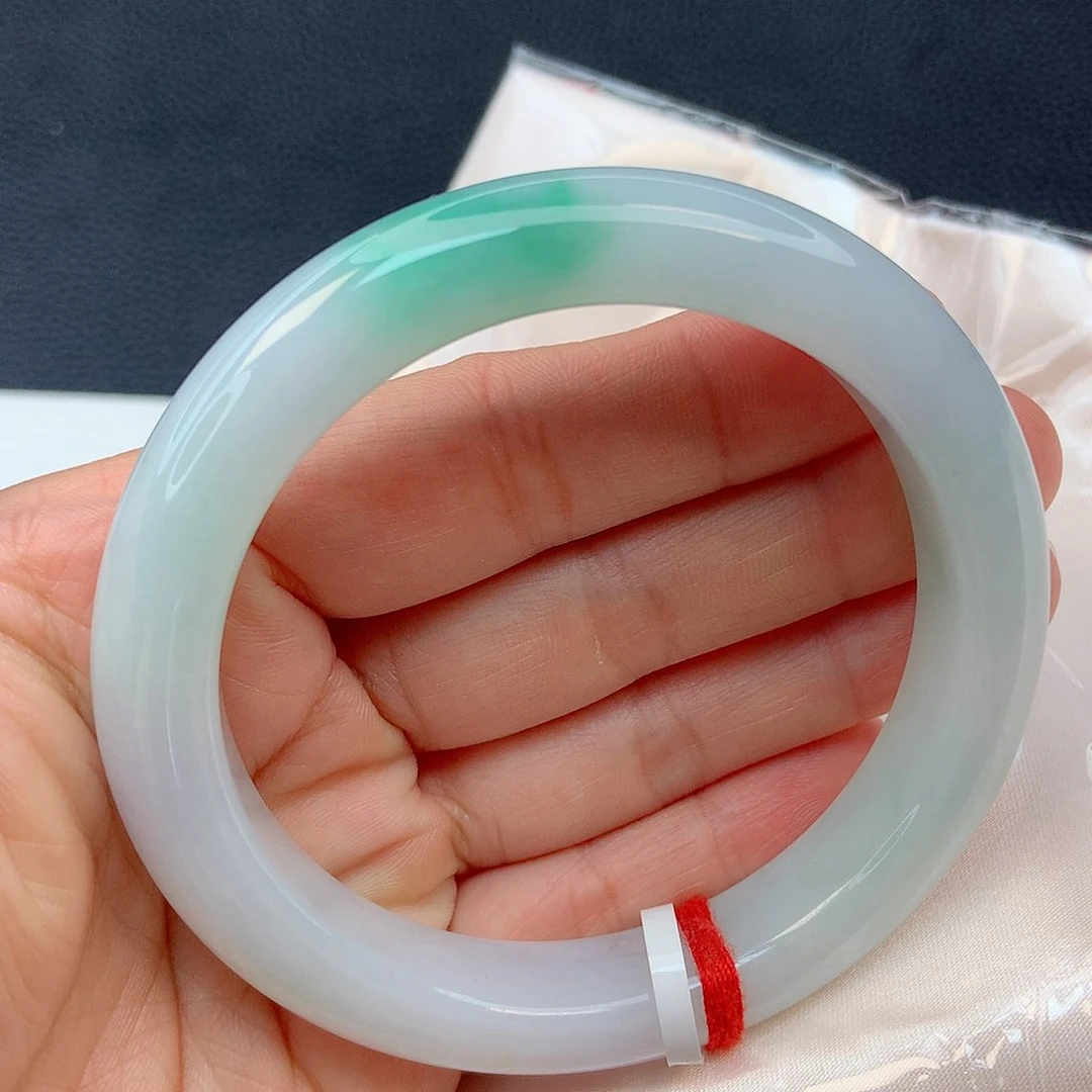 未镶嵌手镯翡翠60圈
