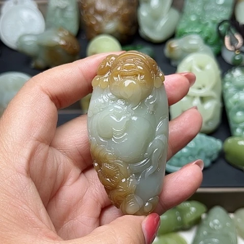 和田玉未镶嵌颈饰?****j
