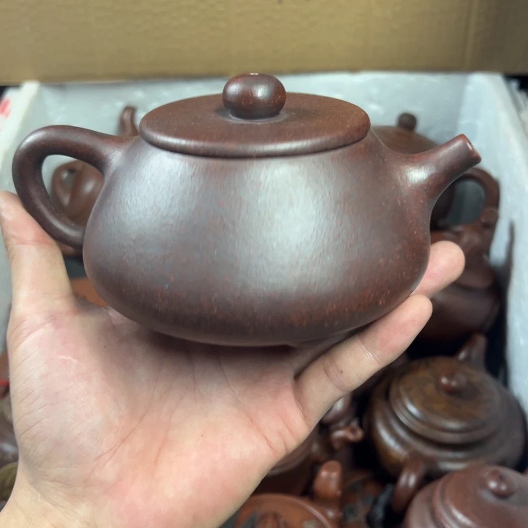 紫砂茶壶宜兴原矿紫砂壶500毫升容量