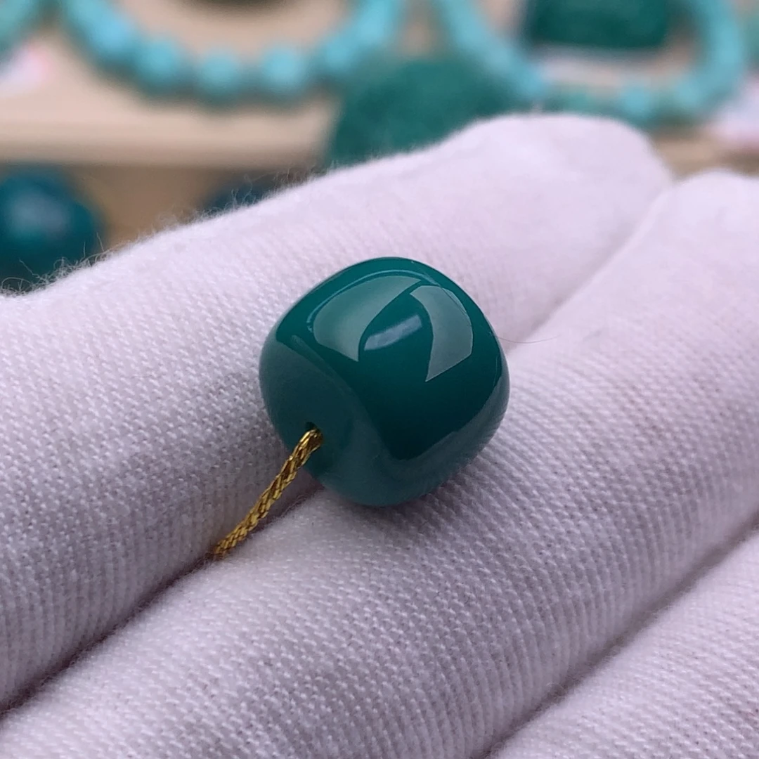 绿松石未镶嵌珠宝奇石11.6尺寸