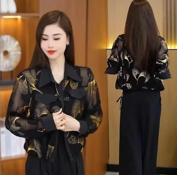 （BB25）时尚洋气薄款短外套女2025新款宽松显瘦开衫防晒衫百搭上衣
