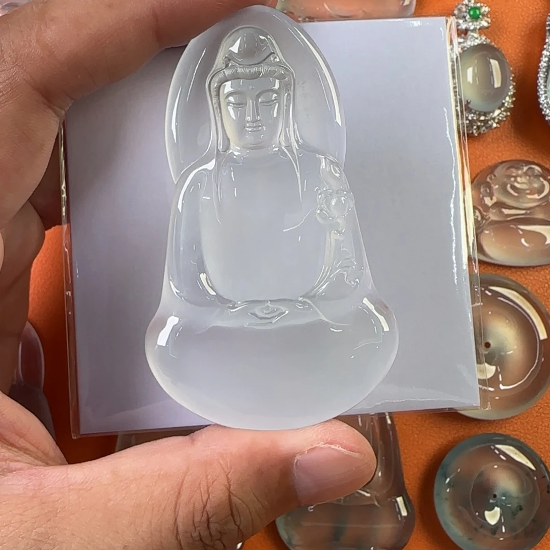 定制翡翠未镶嵌天然