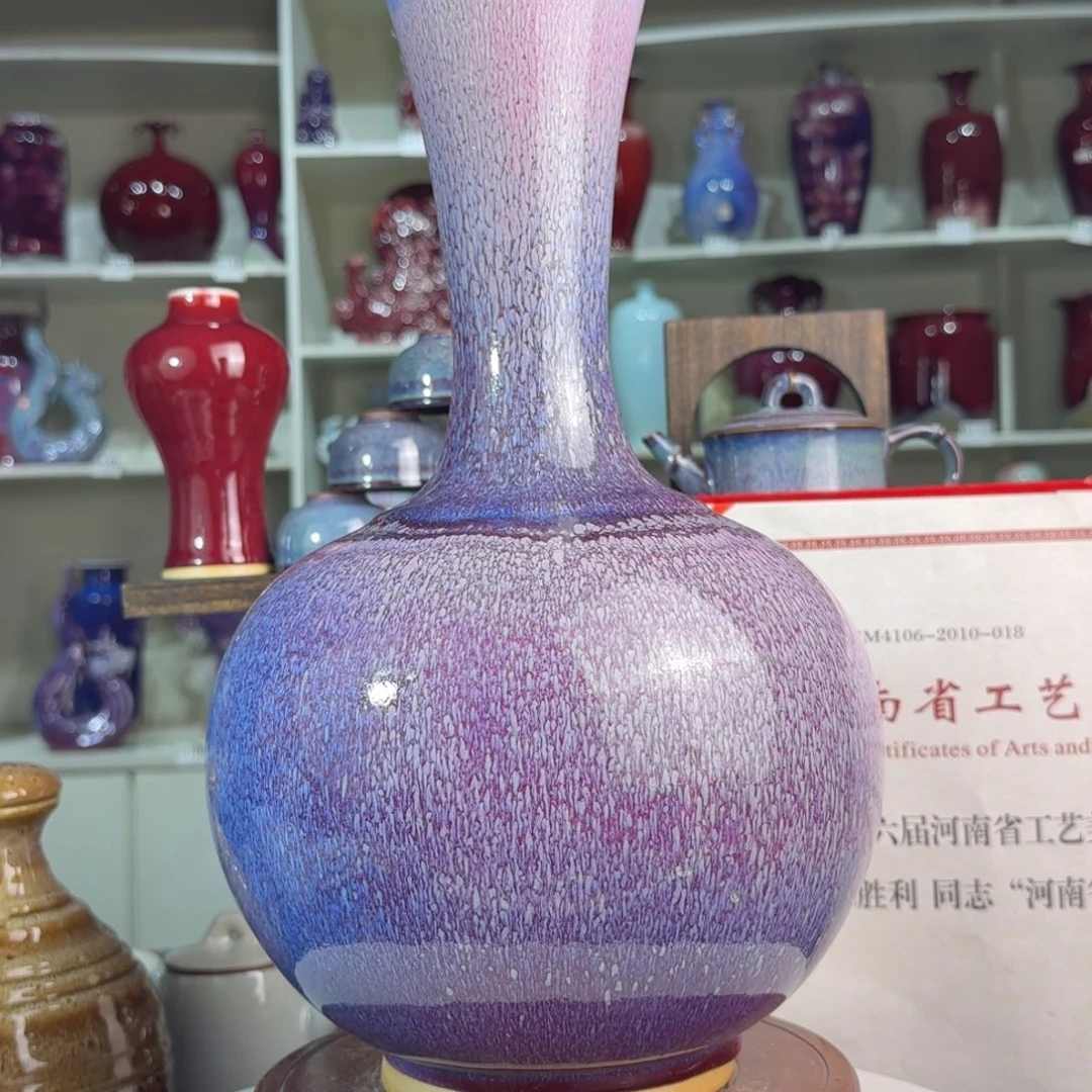 摆件郑家钧窑摆件