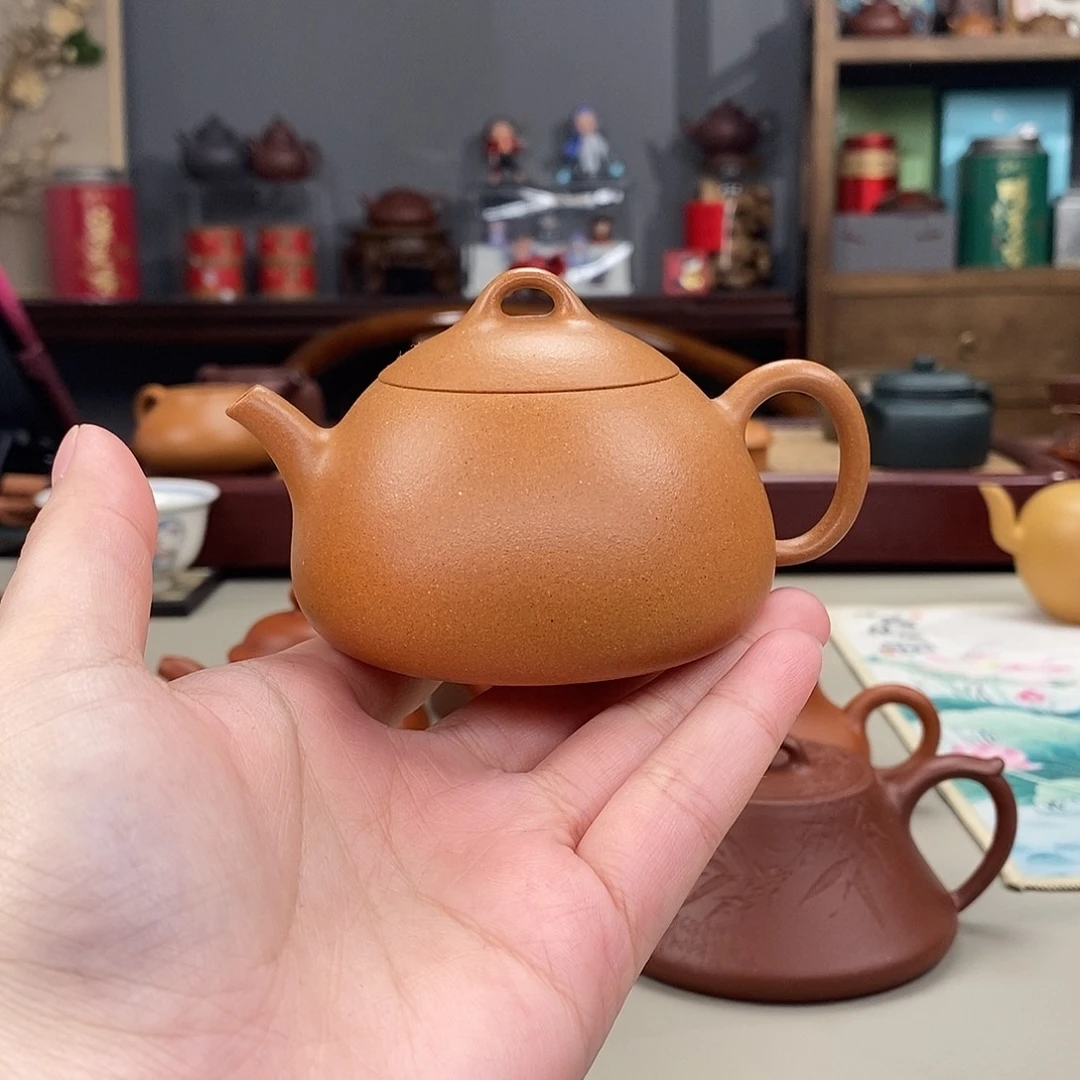 茶壶紫砂黄金段半手冬心秦权140cc