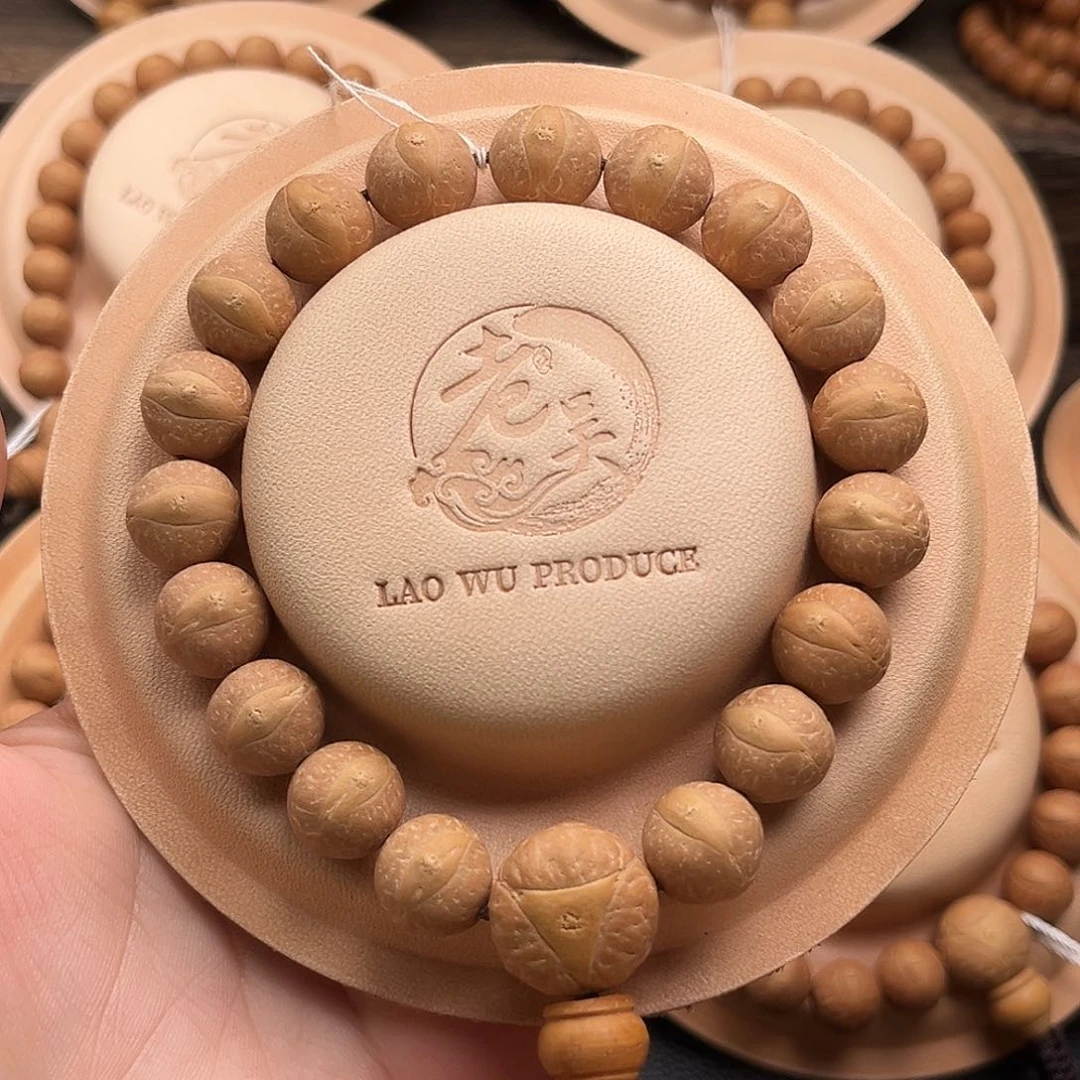 凤眼菩提手串精品13mm玉化皮高密度铁籽