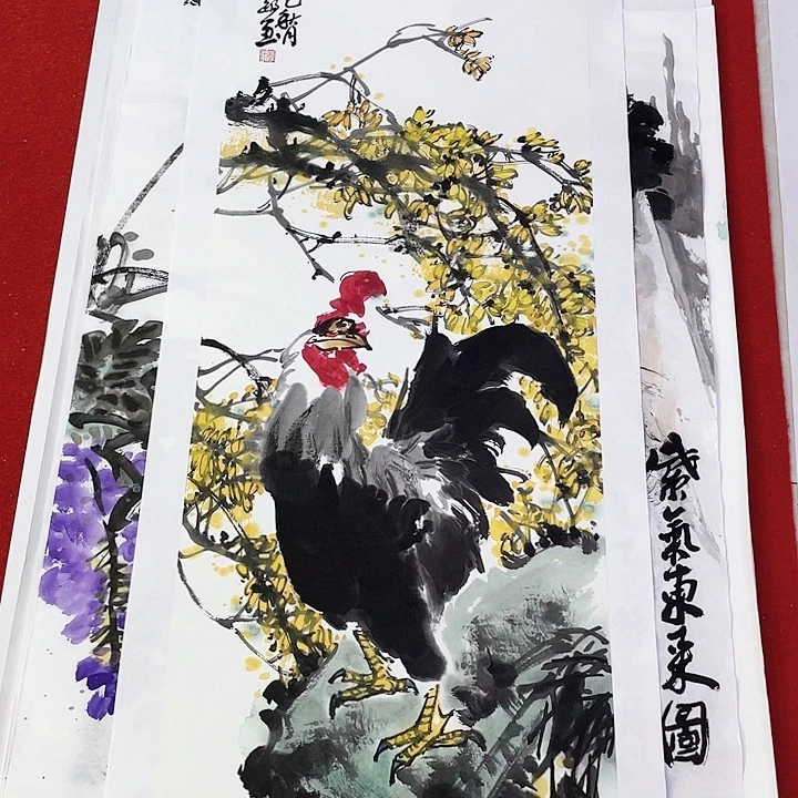 国画张圣敏先生纯手绘作品