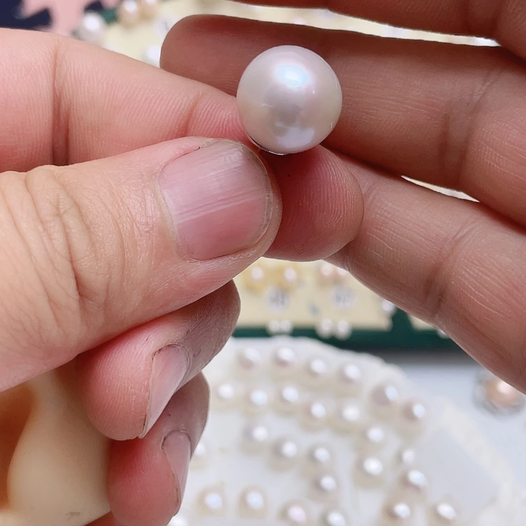 琪***晨银S925镶嵌耳饰淡水珍珠